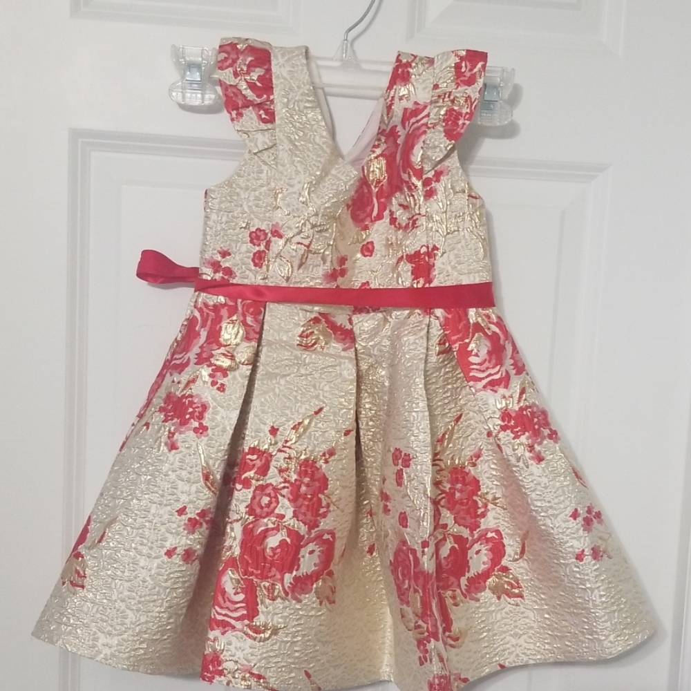 Rare Editions gold dress